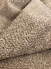 3 YDS Handwoven Natural Taupe Wool – Rustic Tweed SOFT Homespun 63″ wide 7.4 oz