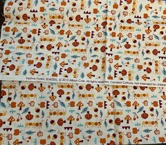 Festive Forest Mushroom Apples Bug Toss by Allison Cole for Camelot BTFQ