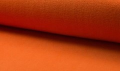 Lambskin Polar Fleece Fabric Material – ORANGE