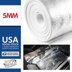 80″ x 39″ 5MM Heat & Sound Deadener Car Insulation Thermal Noise Proof Mat US