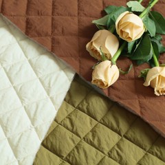 Quilted Linen Patchwork Cotton Fabric Cloth For Down Coat Padded Jacket Texture