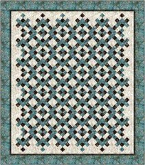 Hoffman – Bali Batik – Driftwood Dance – Echinacea – Nutmeg, Fabric BTY