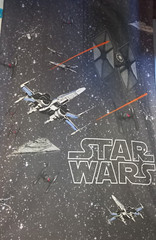 Large Star Wars Fabric Panel (137cm x 206cm)