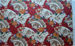 Thirty + yards available VINTAGE STANLEY KING CHINOISERIE CHINTZ 100% Cotton