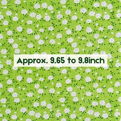 AUEAR Cotton Print Fabric Bundle Squares 9.8″x9.8″ Quilting 35 Pack Style a