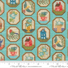 MODA – Paper Hamlet by Cathe Holden – Frames Novelty Birds Newspaper Houses –