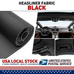 60″x60″ Automotive Universal Flat Knit Headliner Fabric w/ Premium Foam Backing