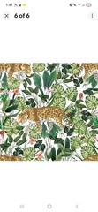 LOOPS & THREADS Jungle Animals Jelly Roll Fabric 100% Cotton 20 pc 2.5″ x 42″