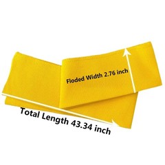 Rib Knitted Fabric Seamless Ribbed Trim Knit Sewing Cuff Fabric 43.34 x 2.76