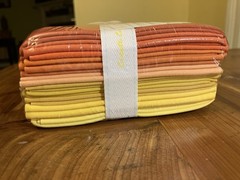 Confetti Cottons Orange & Yellow Fat Quarter Bundle (12) Riley Blake Designs UB