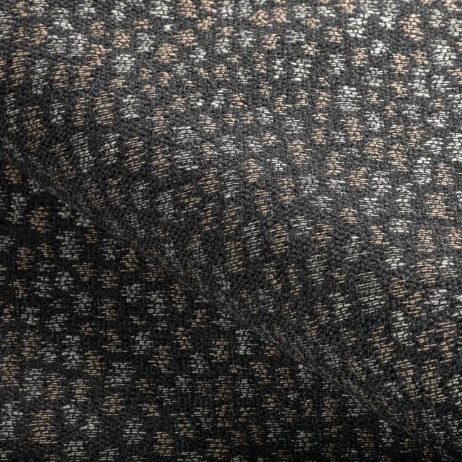 Groundworks OUTDOOR All Over Spots Fabric- Combe / Charcoal 3.50 yd GWF-3787.21