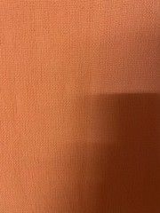 100% Basketweave Cotton Pre- Shrunk Coral Orange Fabric By The Yard 45″ Wide