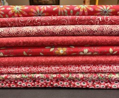 All REDS cotton charm pack 108 pcs – 9 designs