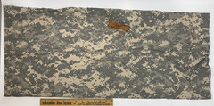 ACU Digital Camo Poly Cotton Camouflage Twill Fabric Segments