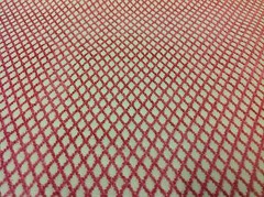 Kravet Pink Small Scale Diamond Chenille Lattice Uphol. Fabric 8.50 yd 31373-19