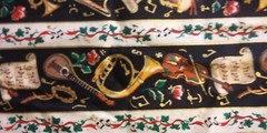 🎻 FQ MUSICAL INSTRUMENTS 🎻 Holiday Christmas 100% Cotton Fabric (18″x22″)