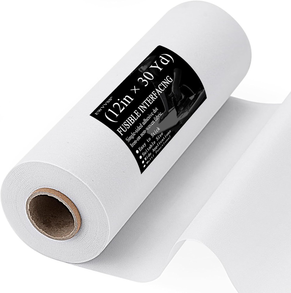 Medium Weight 12″X 30 Yards Fusible Interfacing for
