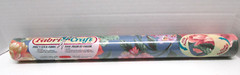 1990’s Rubbermaid FabriCraft Remembrance Floral Peel n Stick 18″x45″ Roll