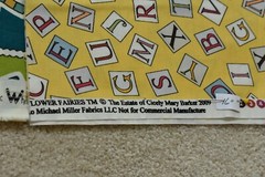 2 Yds 18″ Long, Baby Prints Theme Novelty Print Quilt Cotton Bundle, T61