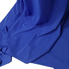 Sapphire Blue Solid Nylon Spandex Fabric by the Yard