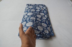 NO TARRIF CHARGES 100% ✅100%Cotton Floral Print Hand Print 15 Yard fabric ZK-8*