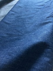 9oz Medium Wash Indigo Cotton Chambray Denim Midweight 63.5″ Wide 4 Yards Fabric