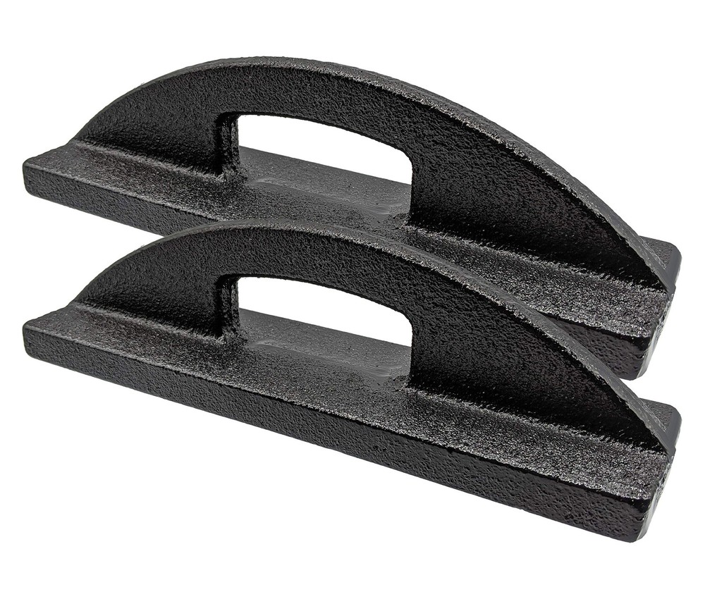 Universal Pattern 4Lb One-Piece Cast Iron Pattern Weights 2 Weights Pweights