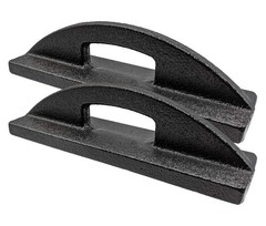 Universal Pattern 4Lb One-Piece Cast Iron Pattern Weights 2 Weights Pweights