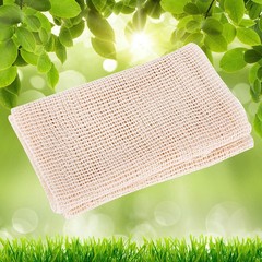 Reusable Steamer Cloth Cotton Gauze Non Stick Dumpling Pad Beige