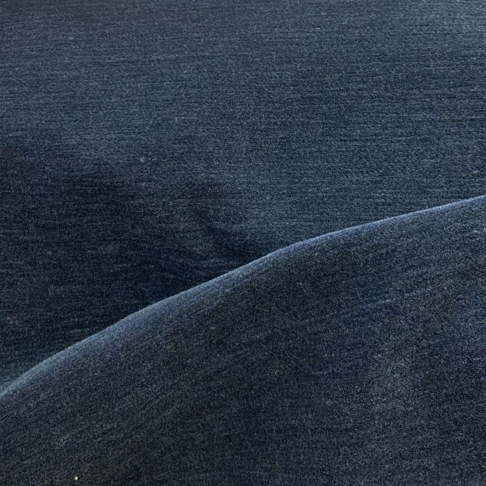 BALLARD SUNBRELLA VELVETY PERFORMANCE UPHOLSTERY FABRIC DECOR MIDNIGHT BTYARD