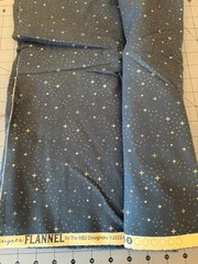 Riley Blake Little Stars Flannel Fabric 1.9 yards. # F12583 (2022) RBD Designs