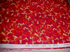 Fabric 100% Cotton Made in Japan Screen Print D#6541 108″X44″ COLOR CALLAGE