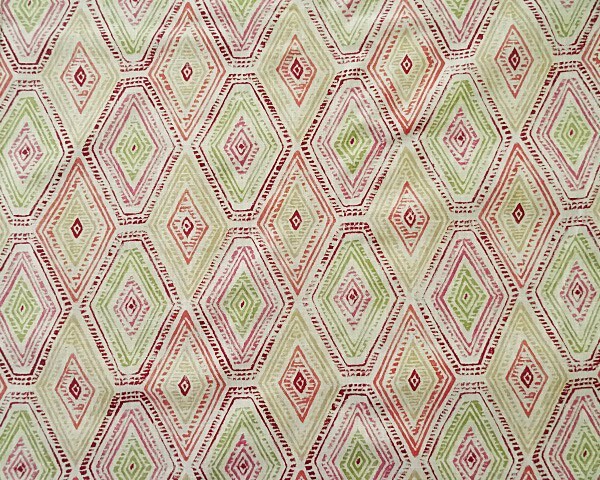 RICHLOOM PLATINUM RICOCHET MARSALA GEOMETRIC COTTON UPHOLSTERY FABRIC 25″X25″
