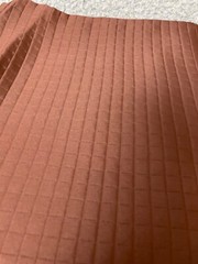 Fabric Lot 2 Yds 12 Ins 56 W Brown Chocolate Quilted Polyester Jackets