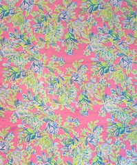 Lilly Pulitzer Polyester Fabric Multi Squeeze The Day 36″ x 57″