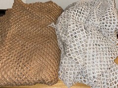 Large Lot of Costume/Cosplay Type Fabric Poly Mesh/Netting 7-8 yards Total