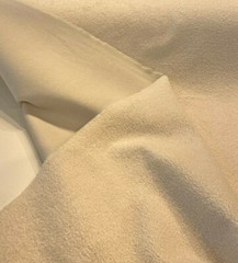 Fuzzy Wooly Boucle Ivory Upholstery Fabric By The Yard