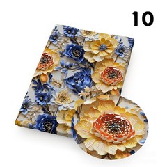 Printed Artificial Leather Sheets Synthetic PVC Leather Fabric Roll DIY Handbags