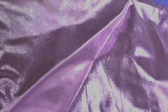 PINK SHEER LAME POLYESTER NYLON FABRIC 30X42 INCHES
