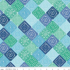 ‘Hand Made’ ~ 5″ x 5″ Squares, Riley Blake $3.99 Ships ANY Amount Of Fabric