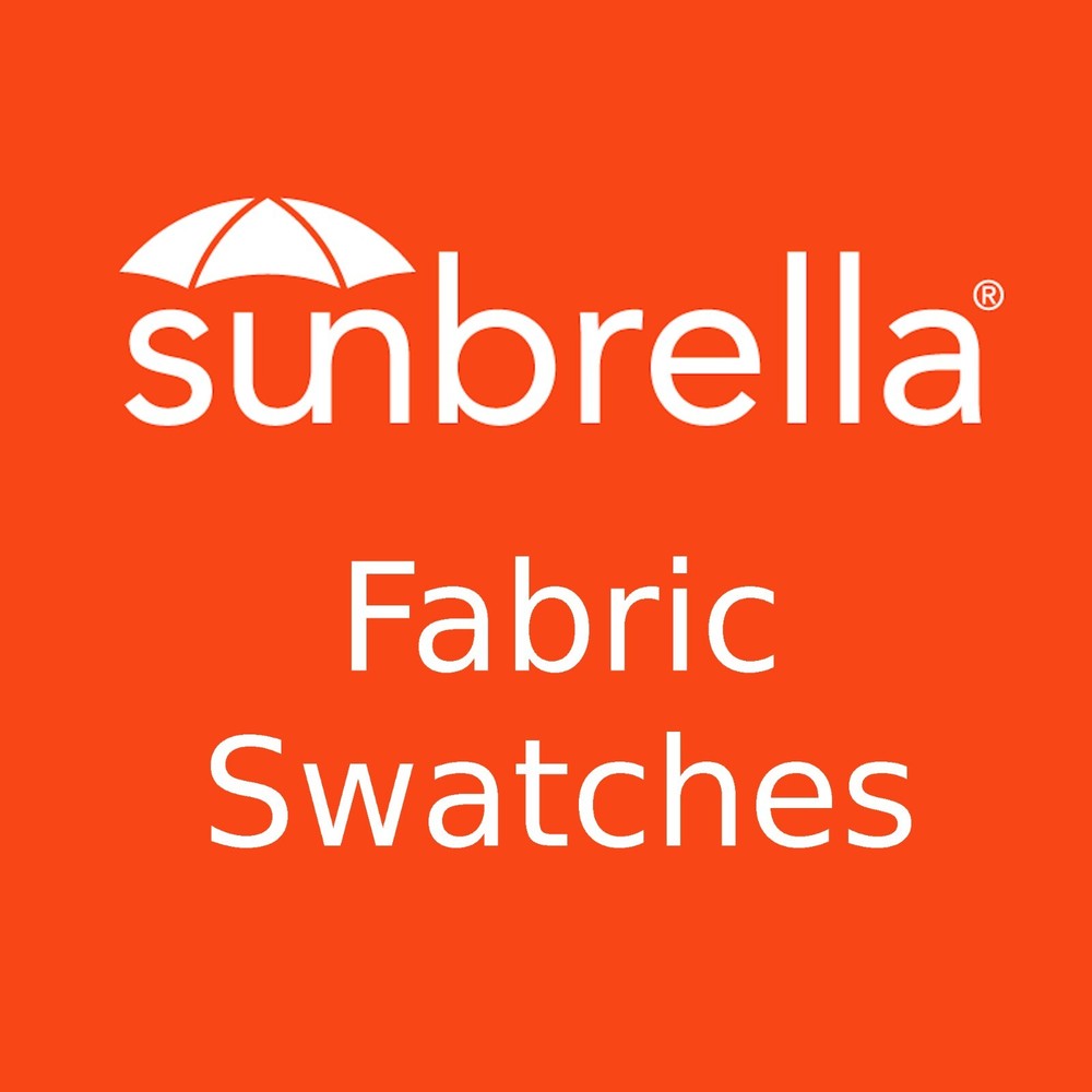 Sunbrella® fabric swatches – READ INSTRUCTIONS BELOW BEFORE ORDERING!!