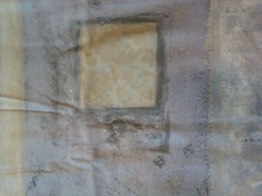 TexoPrint Vtg Home Fabric Abstract Shades in Beige Gold Silver 20″ W Netherlands