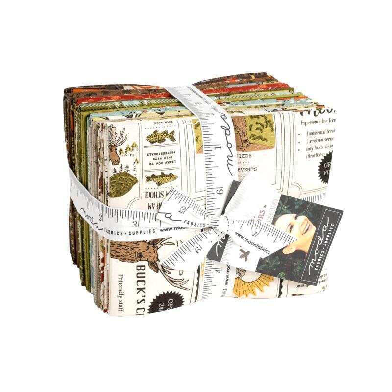 Moda THE GREAT OUTDOORS 25 Quilt Fabric Fat Quarter Bundle 20880AB