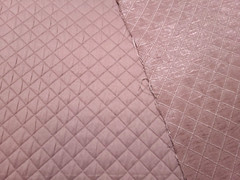 Covington MILO BLUSH Pink Diamond Quilted Designer Drapery Uph Fabric