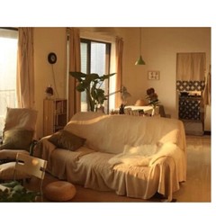 1.5*1M 5FT Linen Fabric Embroidery Cloth Crafts F/ DIY Decor Cross Sew Stitch