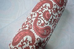15 Yard Hand Block Paisley Print 100%Cotton Fabric NO TARRIF CHARGES 100%✅ZK_162