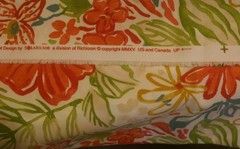 Richloom Solarium Outdoor Valeda Breeze Remnant 55″ x 1 yd bright floral