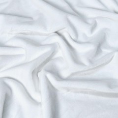 DIYLITTLE White Minky Fabric, Super Soft Short Pile Plush, 2 Yards | Multiple…