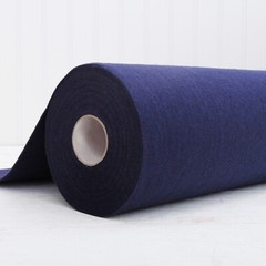 Premium Felt Roll – By The Yard – 36″ Wide – Dark Navy – Soft Wool-Like 1.2mm