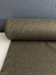 Lightweight Designer Wool – Deep Olive Green – The Fabric Store New Zealand